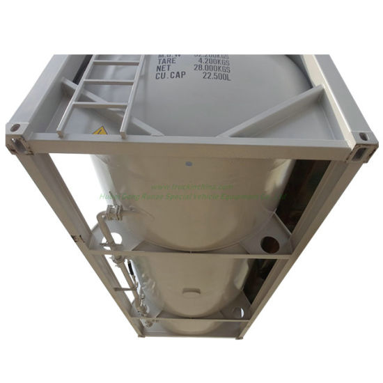 20FT Bulk Cement ISO Tank Container Customizing Transport Plaster Powder, Cement, Flyash Bulk Cement (ISO Tank)