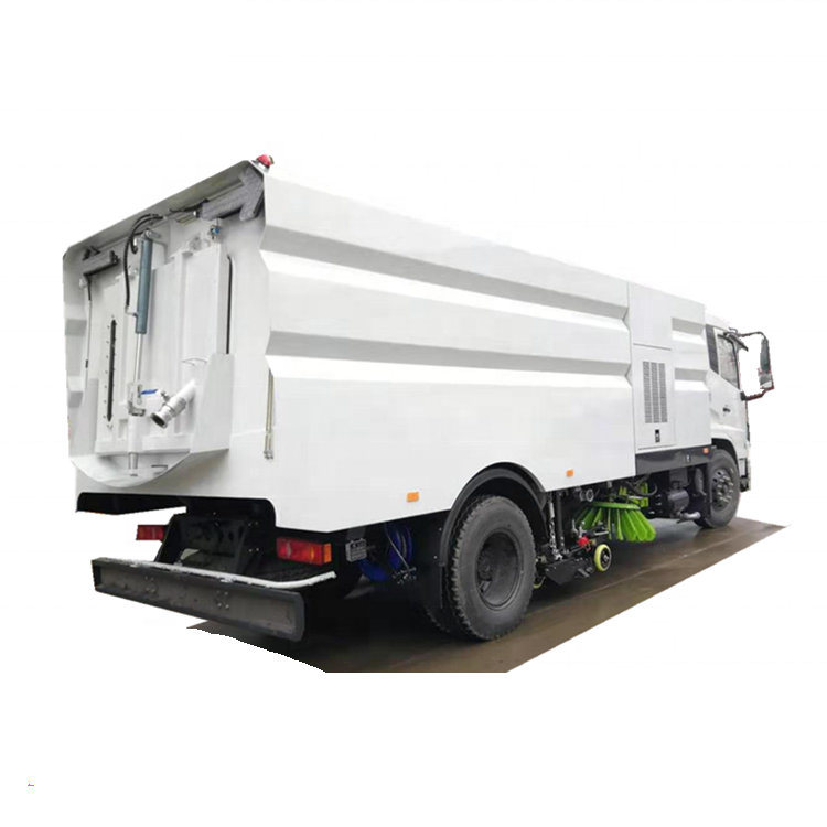 King Run Efficent Street Vacuum Road Sweeper 7 Cbm Garbage 9 Cbm Water Stainless Steel 4X2 -4X4 -Rhd. LHD