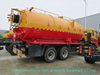 Vacuum Tanker Combined Sewer Jetting 15, 000 Liters-20, 000liters VAC Tank Mounted Water Ring High Pressure Vacuum Pump Rhd or LHD 6X4 /6X6