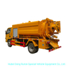 Vacuum Tank Combined Sewer Jetting Truck 5.5cbm Vacuum Sewage Tank 2.5cbm Jetting Water Tank