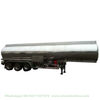 Road Tanker Aluminium Tank Trailer for Transport Fuel Oil Super Diesel, Jet Al, Kerosene, Aluminum Trailer for Sale