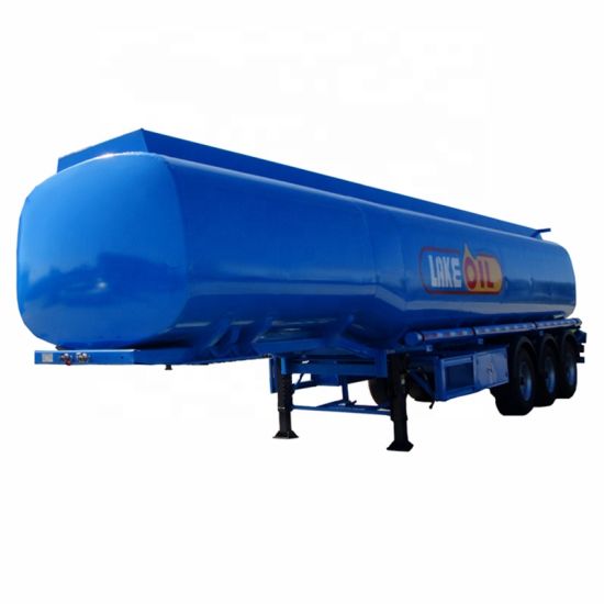 42000L Fuel Tank Trailer (Steel Fuel Tanker Semi-Trailer 3 Axles, 45000L to 54000L)