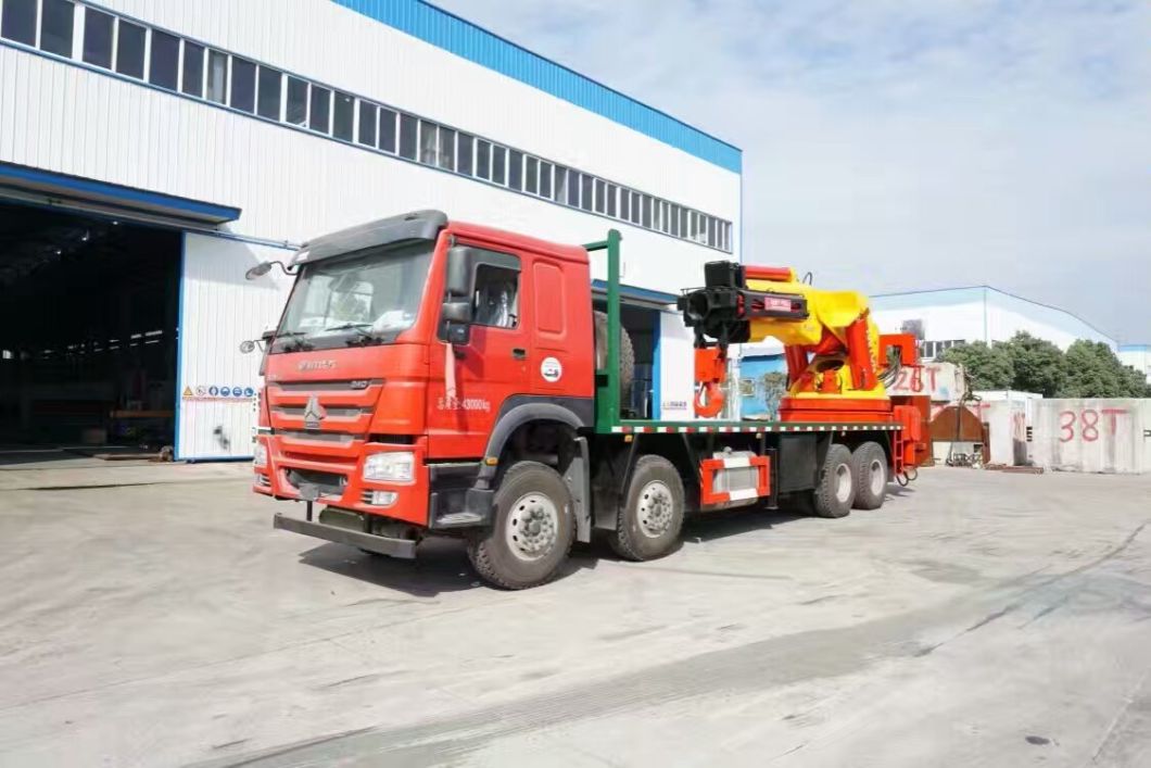 HOWO 10X4 Truck Mounted Knuckle Crane Boom 160t -260t