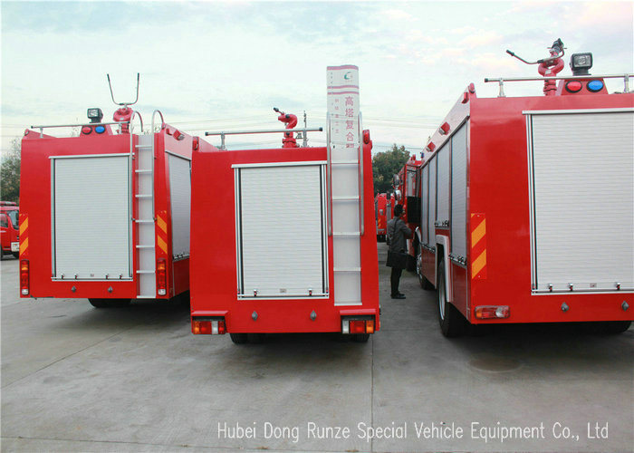 Kama All Wheel Drive 4X4 Fire Spraying Truck with Fire Pump Water Tank 4900 L