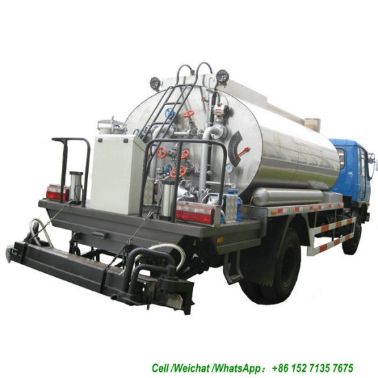 Road Construction Intelligent Asphalt Distributor 5000 Liter to 6000 Liters