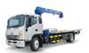 JAC 5ton Small Roll Back Flatbed Wrecker LHD 4X2 Rolling Back Recovery Euro 5.6 Engine
