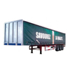 Customizing 60 Tons Flat Bed Curtain Side Wall Cargo Semi Trailer (Wing Side Opening Van)