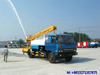 Dongfeng Aerial Platform Working Truck with Water Sprinkler Water Tank Volume 4000 L