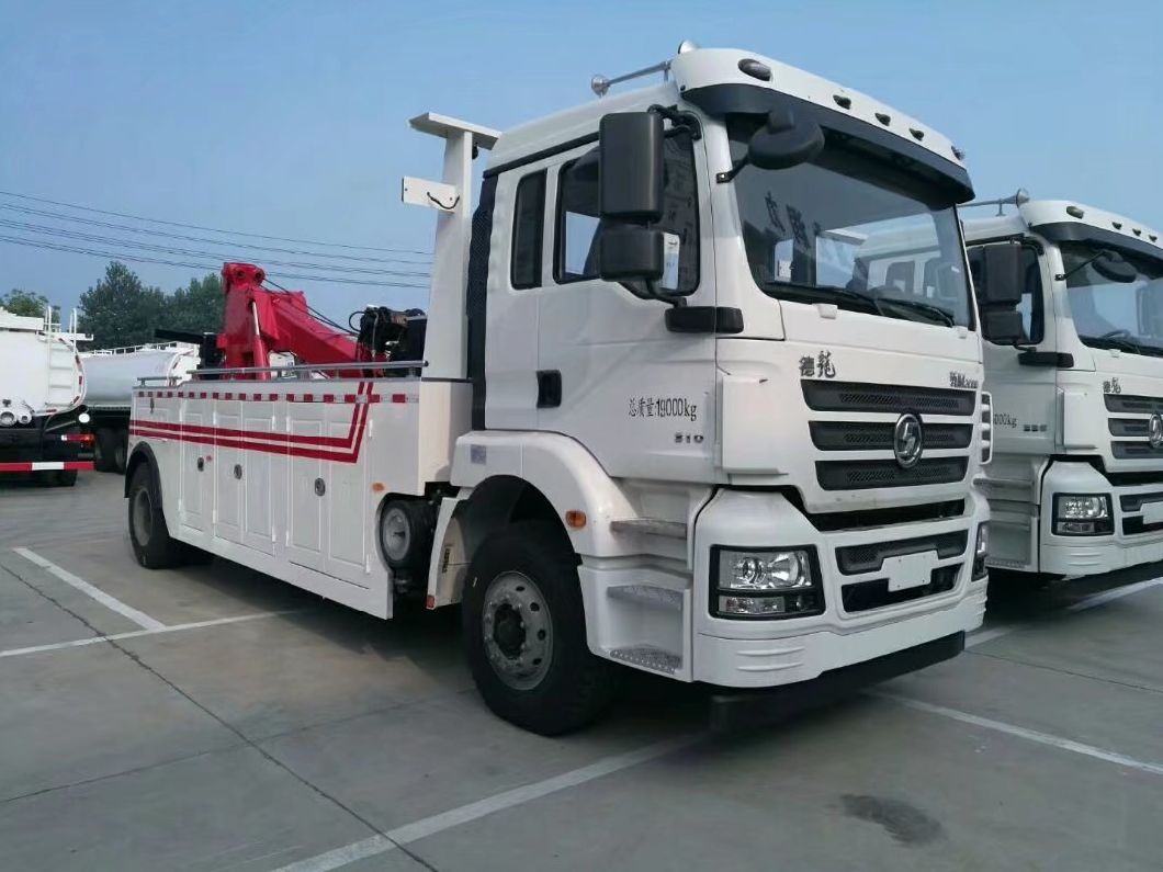 Shacman Heavy Duty Wrecker for Towing 25 Ton Truck Boom Lifting 16 Ton 6wheels