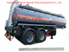Hydrochloric Acid Tank Semi Trailer 2 Axles 19900liters, 22400liters