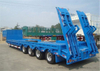 4 Axles Heavy Duty Lowboy (Low Bed) Trailer (Flatbed 11M -16M) 100ton
