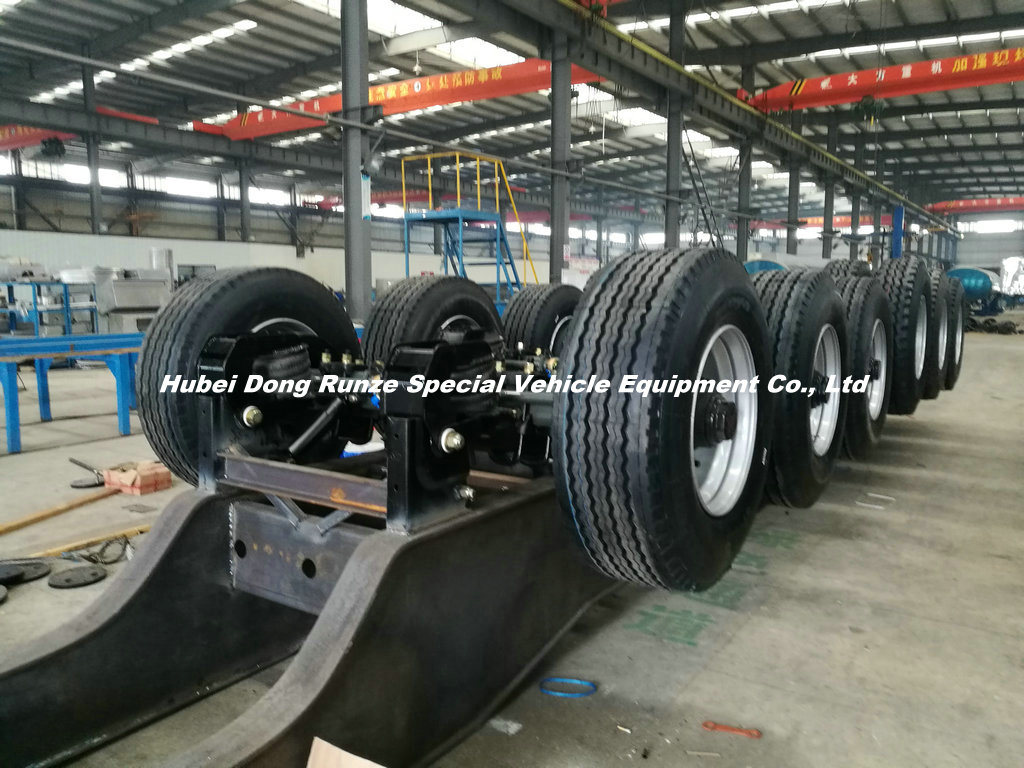 6 Axles Trailer Tipper 80ton-100ton Heavy-Duty for 100 Ton Mangenese and Bauxite Ores Transport
