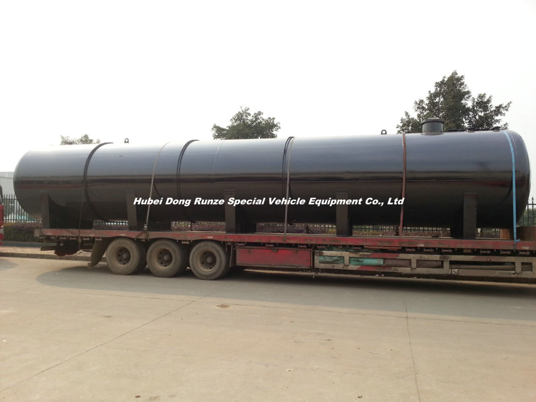 Acid Storage Tank for Oil Fied Chemical Contain Hydrochloric Acid 120cbm Horizontal