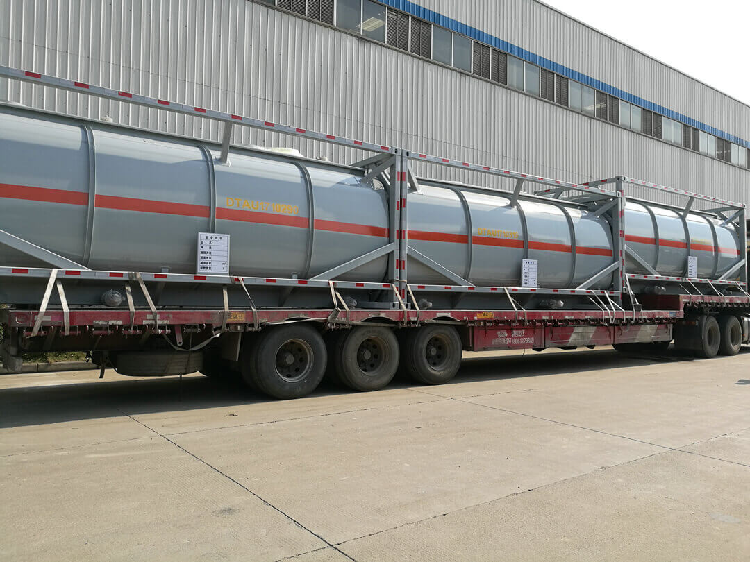 iso 20ft PE lined acid portable tank container (8)