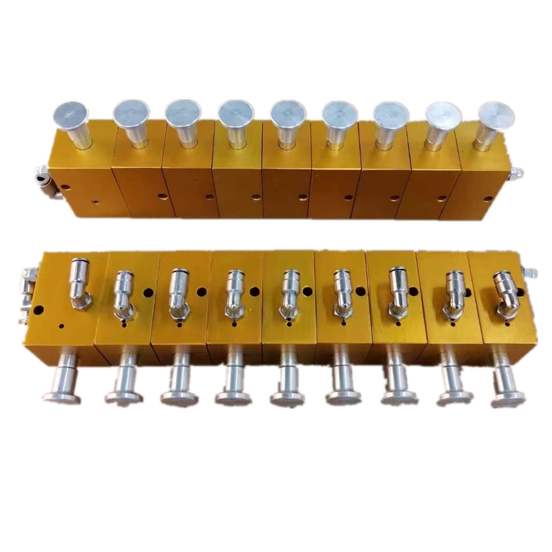  Aluminum Alloy Pneumatic Valve Emmergency Cut-off Controller For Fuel Tanker Qk01-8 With 8 Stop Buttons