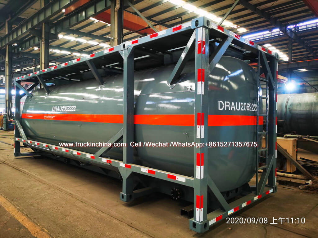 30ft ISO LLDPE Lined Tank for Hydrochloric Acid chemcial fluied (11)