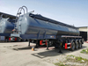  3 Axle Petrochemical Hydrochloric Acid Tank Trailer with Liquid Level Meter