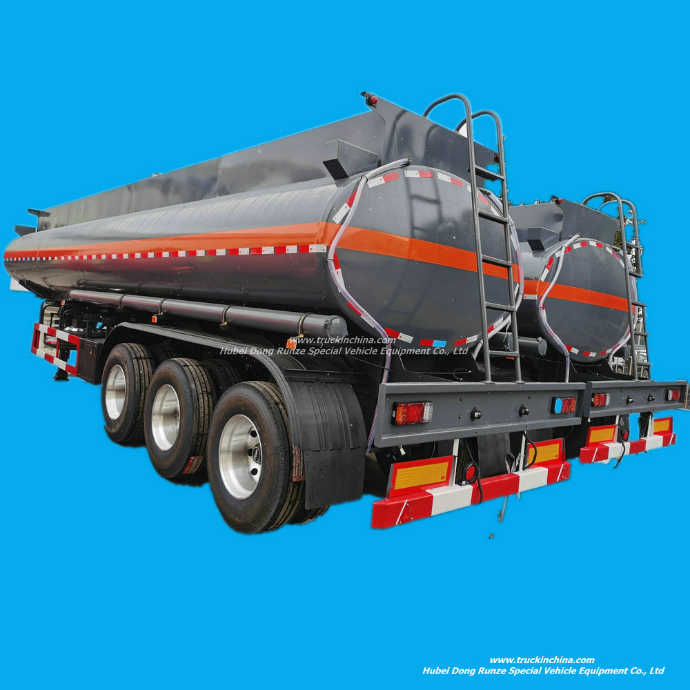 lined PE HCL hydrochloric acid tank trailer (13)