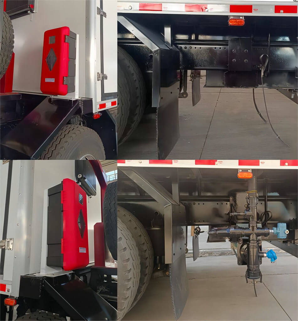 BCRH-15 ANFO Mixed Emulsion Explosive Truck for Mines Blasting (4)