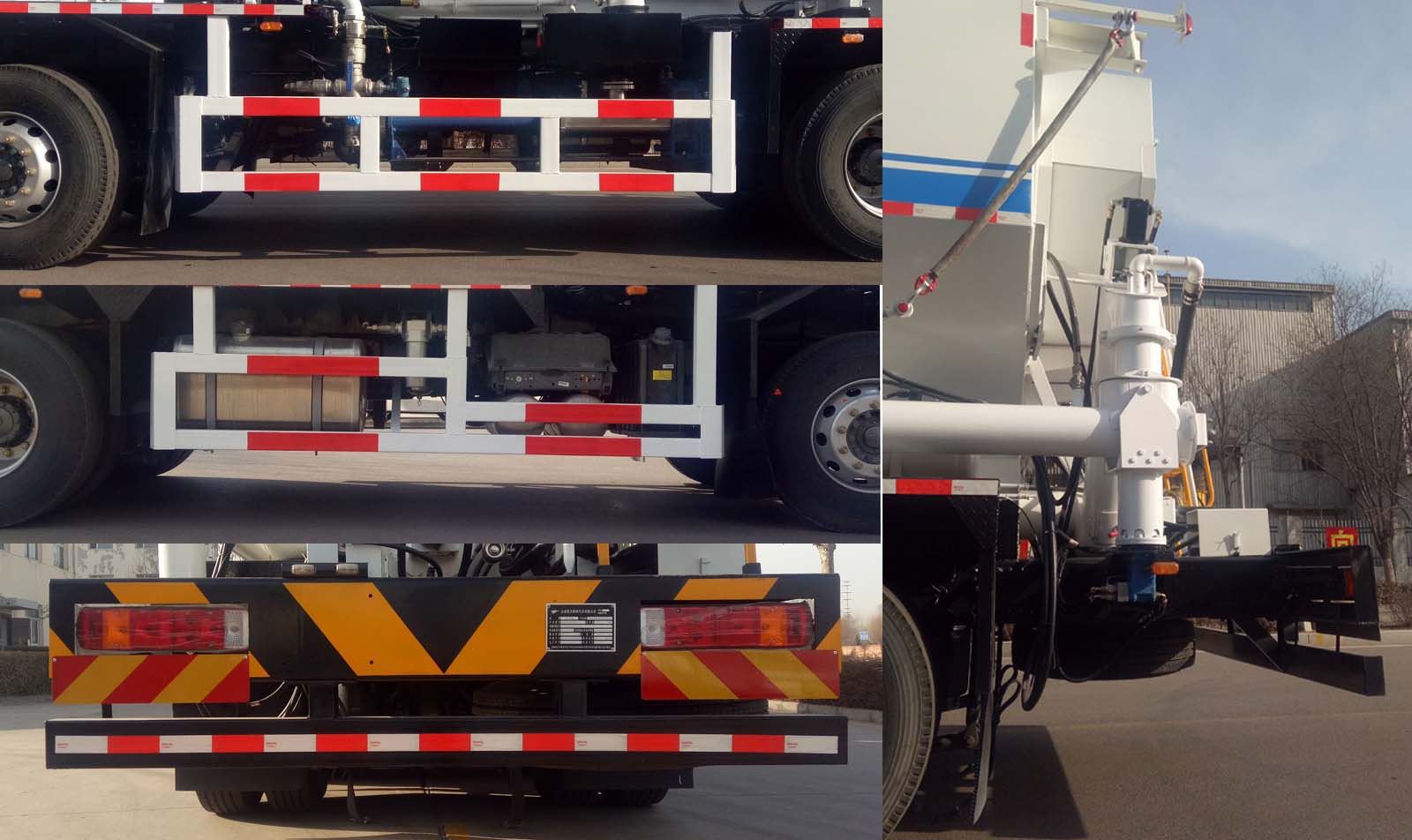 Blend Auger Trucks mix ANFO and emulsion (4)