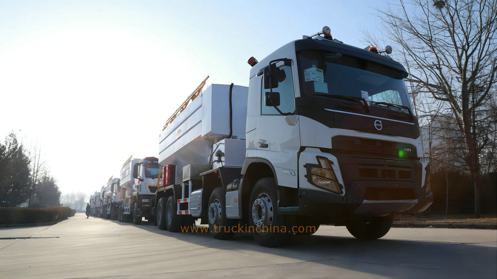 VOLVO Heavy ANFO Mixing And Charging Trucks