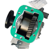  Power Take-off PTO SDQ24/40PQ1 For WLY6G40 Ratio 6.143，ISO Flange Pneunmatic