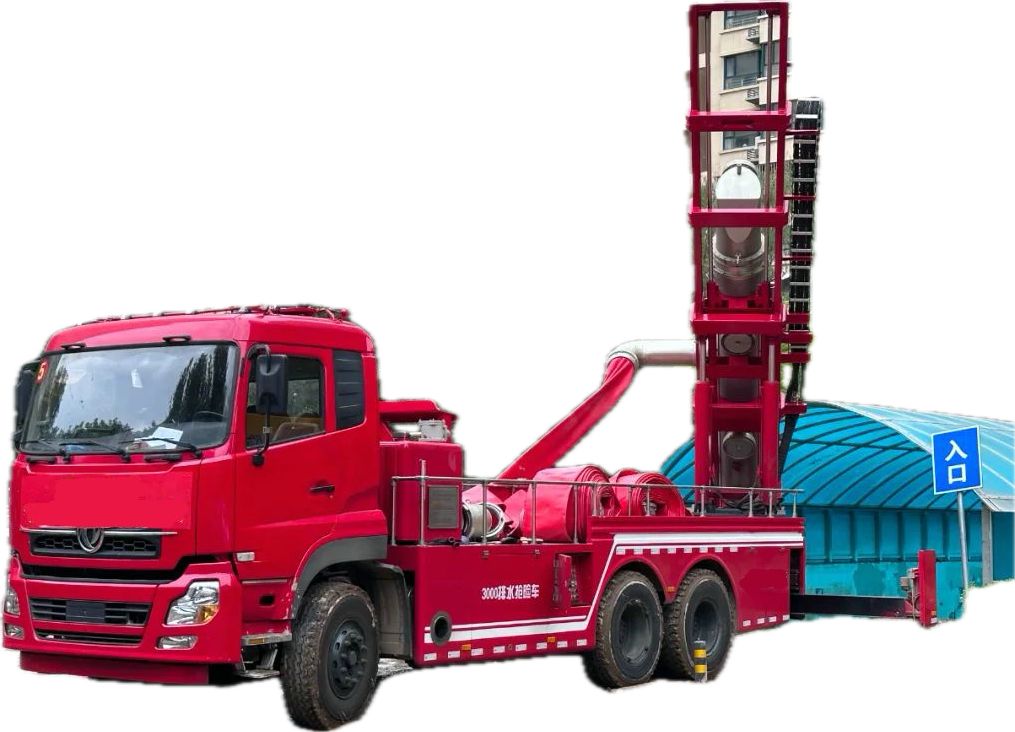 Custom Mobile Emergency Rescue Drainage Truck 3000m3/h
