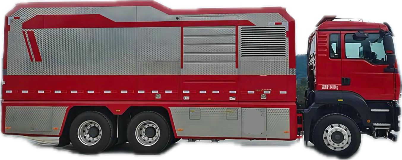 Customize SITRAK Emergency Drainage Pump Rescue Truck 3000m3/h 