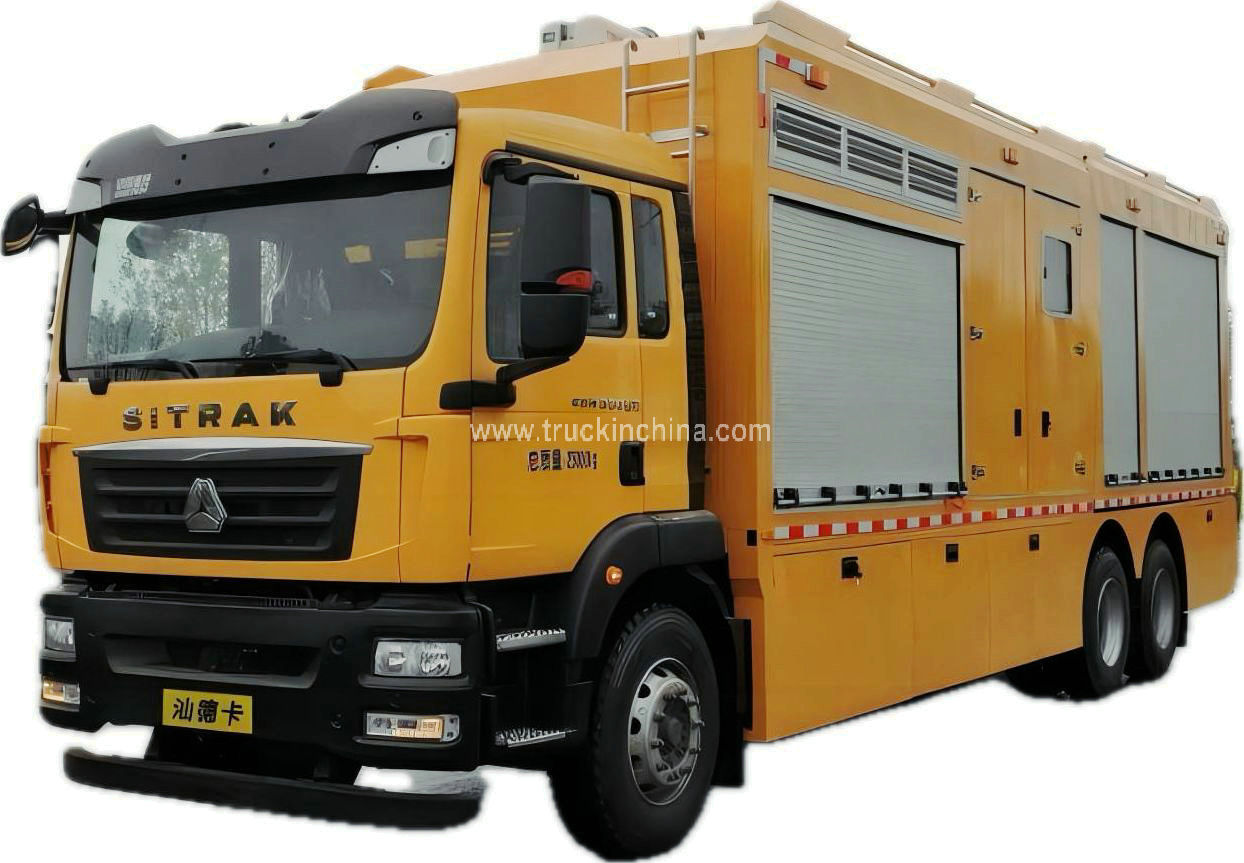 SITRAK Drainage Robot Rescue Truck (Remote Large Flow 4200m3/h Pump）
