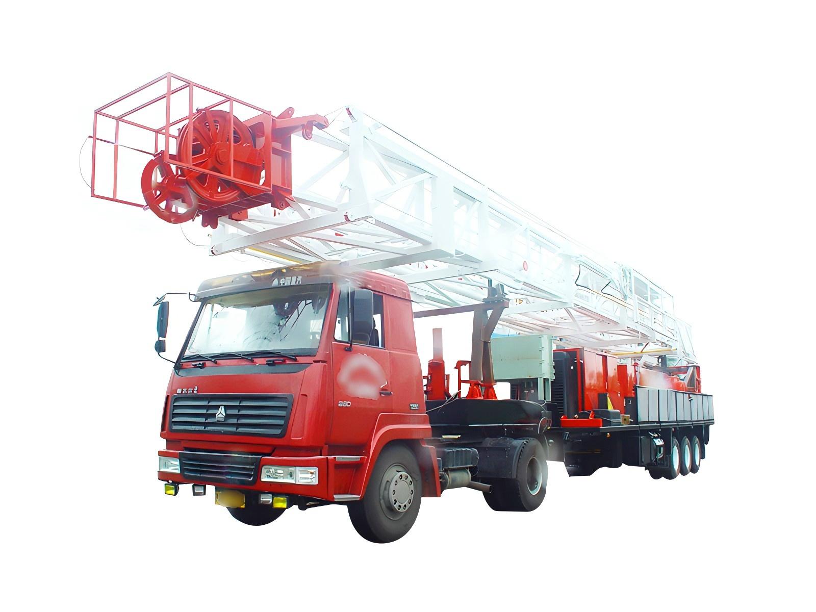 Customize Trailer-mounted Drilling Rig 1000m-4000m