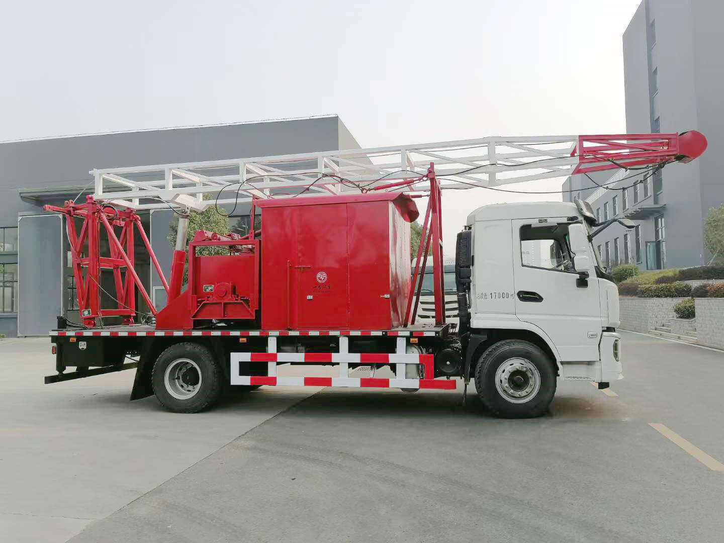 shacman Oil Drill Truck Mobile Drill Rigs Images (6)