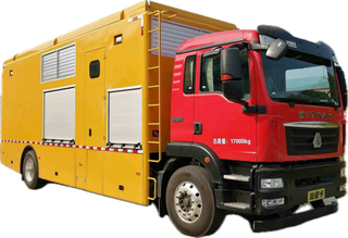 SITRAK Large Flow Electric Power Drainage Truck 4800M3/h