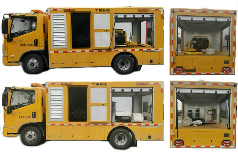 YUEJIN Flood Control And Emergency Drainage Equipment Trucks 