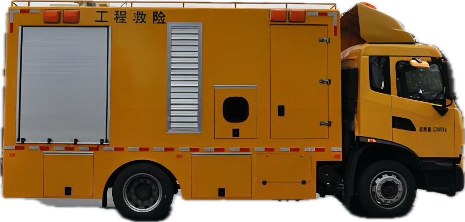 DFAC Emergency Drainage Rescue Trucks with Generator 150kw Pump 3000m3/h