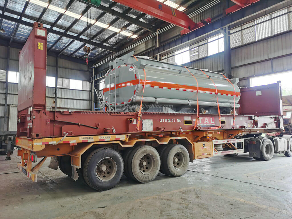 Steel lined PE tank HCl Tankers (45)