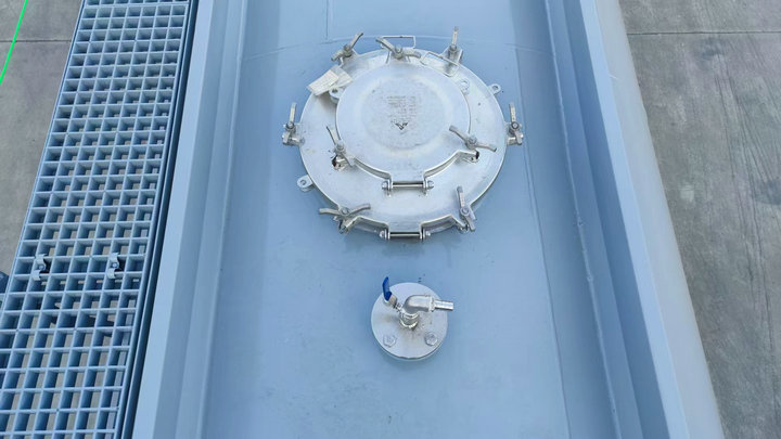 SS304, SS316L Stainless Steel Manhole Cover for Sulfuric Acid Tank, Dust Tank, Chemical Tanker (19)