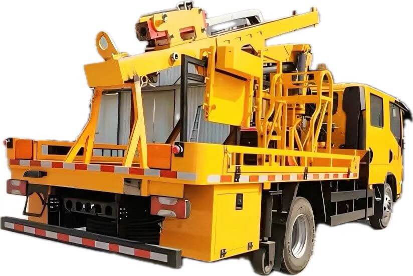 Customize SAIC YUEJIN Piling, Pulling Pile, Guardrail Repair Trucks