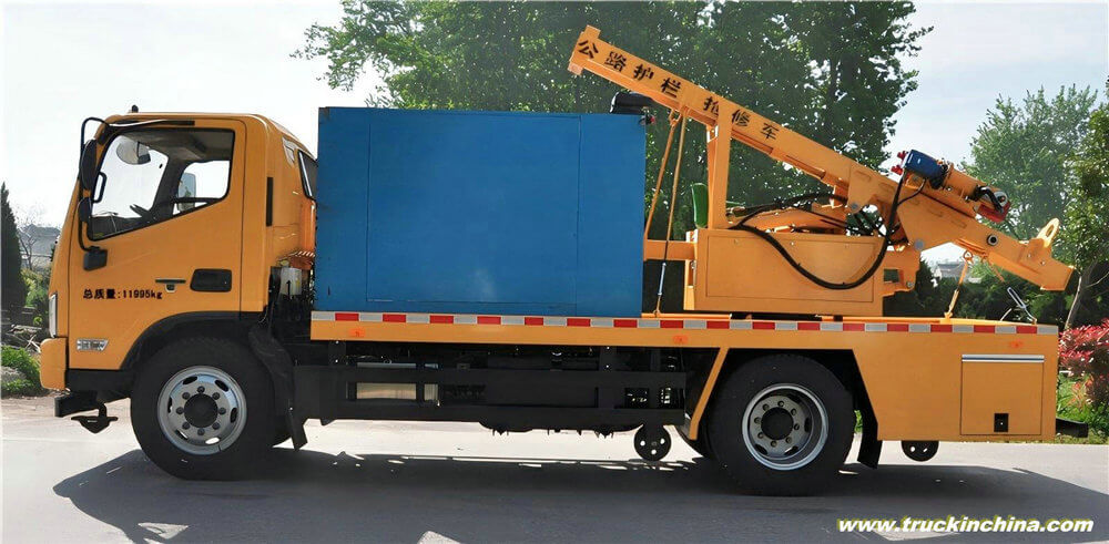 FOTON Guardrail Post Driving Maintenance Truck (8)_1