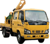 Customize ISUZU Truck Mounted Guardrail Post Driving And Drilling Equipment 