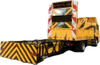  Customize Dongfeng Truck Mounted 3 T Hoist Crane & Attenuator TMA 