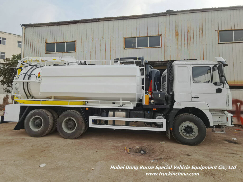 Shacman Hydro Excavators Truck Sewer Jet Suction Units (153)_1