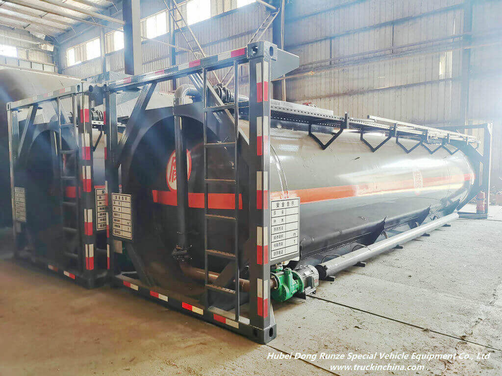 Lining PE Hydrochloric Acid iso tank container (5)