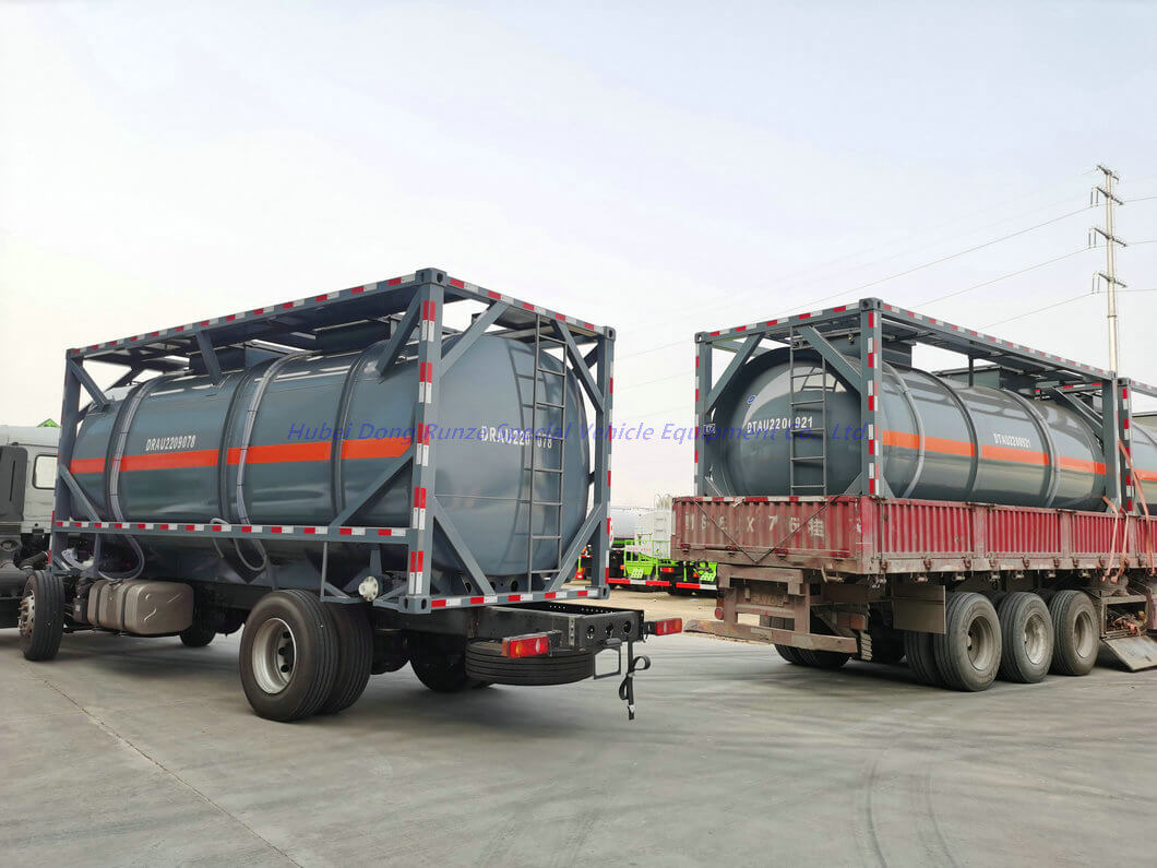 lined PE HCL Acid ISO Tank Container 20ft (12)