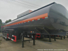4 Compartments Hydrochloric Acid Tanker (3 Axles 19m3-30m3-5000USG-8000USD-Steel Lined LLDPE Tank For Transport HCl,NaOH , NaCLO,PAC,H2SO4 ,HF,H3PO4 Chemical)