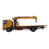 Shacman Car Carrier Flatbed Mounted 8 Ton Loading Crane Recovery Truck (Flat Slide Bed)