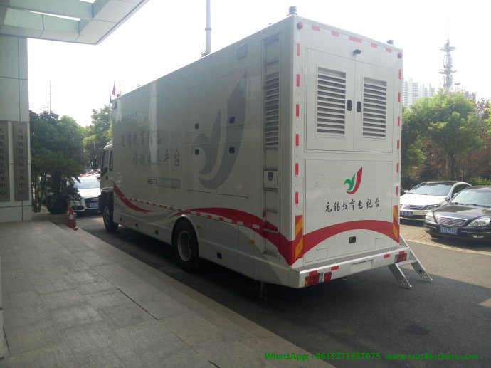 Isuzu HD Ob Van (4 HD HDTV Outdoor Broadcasting OB Van For TV Studio)