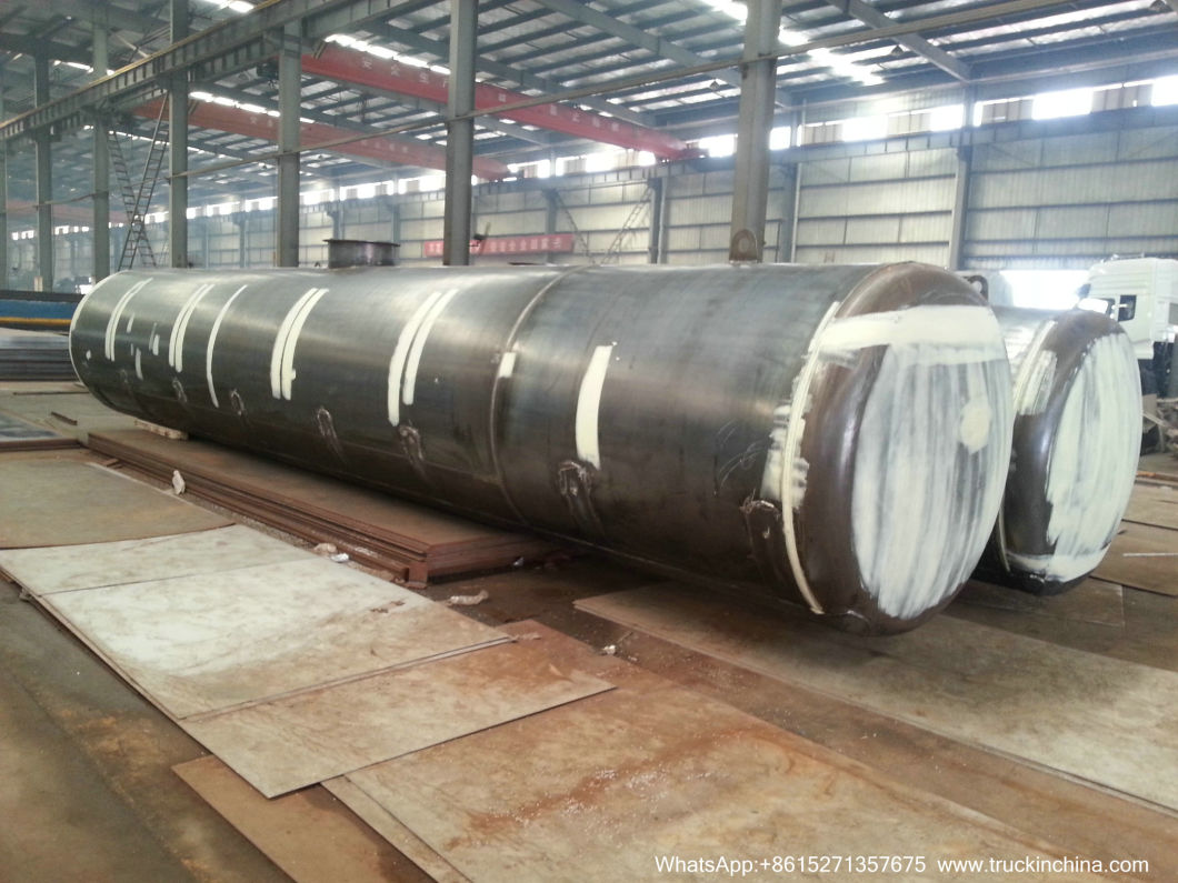 Customizing Acid Tanker Body Part for Trailer Transport (Steel Lined Plastic LLDPE 16mm Tank Capacity 22-36M3 Hydrochloric Acid Dilute Sulphuric Acid chemical)