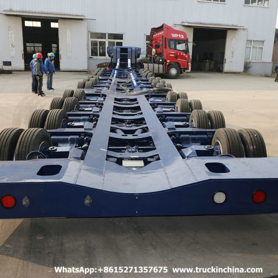 Wholesale Customied Hydraulic Steering Heavy Duty Axle Ultra Lowboy