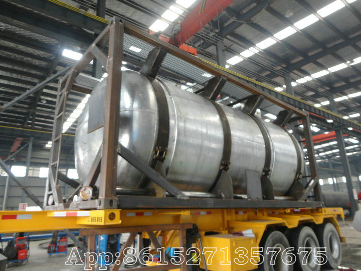 ISO 20FT Nitric Acid Tank (HNO3 Aluminium 20Feet Tank Container 81002 UN)