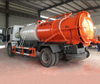 Sinotruk HOWO Combined Sewer Jetting Vacuum Tanker Truck (12000L Tank Cleaner Clean water 4m3, Wast Sewage Tank 6m3 RHD -LHD 4X2)